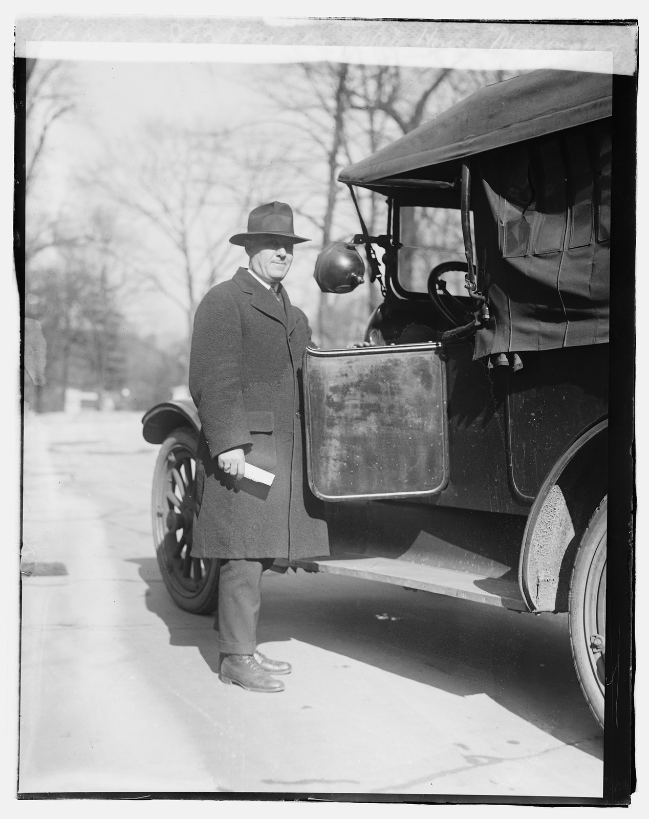 J.B. Hayes, White House messenger, 1/30/20, [19]20 January 30. — historic photograph