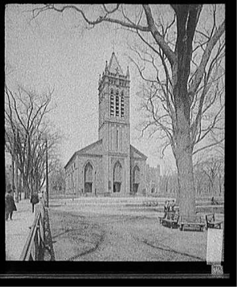 [Trinity Episcopal Church, the Green, New Haven, Conn.], [between 1900 and 1915] — historic photograph