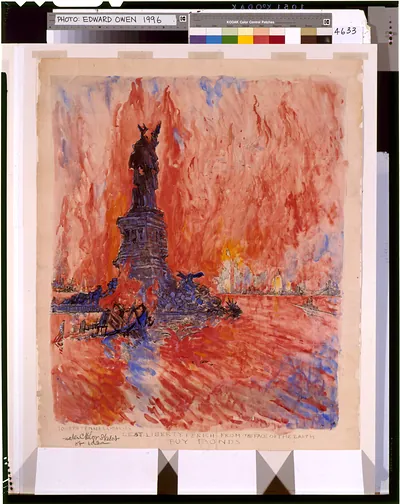 Lest liberty perish from the face of the earth - buy bonds / Joseph Pennell, del. & c.