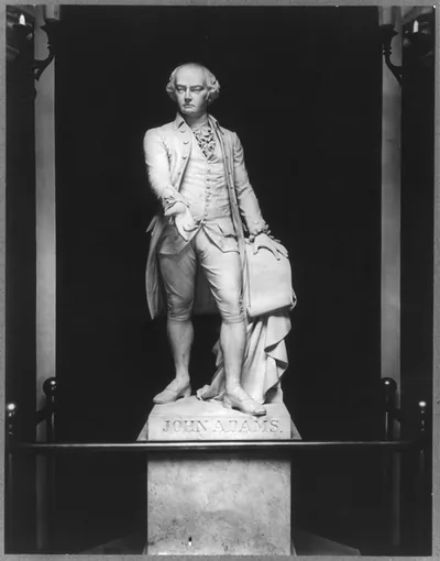 Massachusetts - Boston - John Adams statue