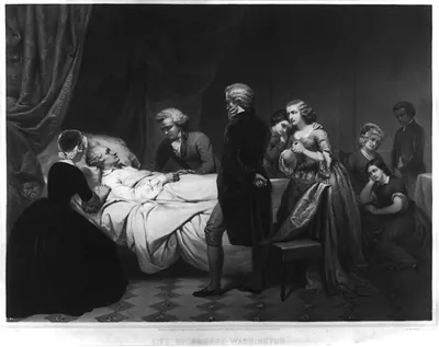 Life of George Washington / painted by Stearns ; lith. by Régnier, imp. Lemercier, Paris.