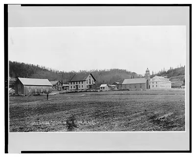 Holy Cross Mission on the Yukon, Alaska