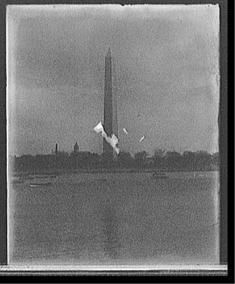 [Washington, D.C., the Monument & Bureau of Engraving], [between 1900 and 1920] — historic photograph