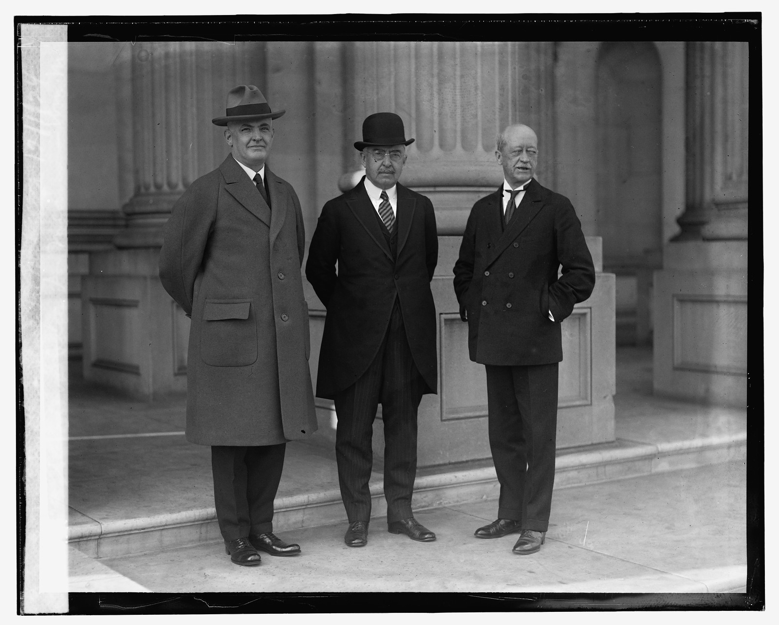 Senators Rice W. Means, Wm. M. Butler, Jesse H. Metcalf, 12/1/24, [19]24 December 1. — historic photograph