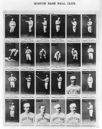 Boston Base Ball Club player cards, Goodwin & Co., New York