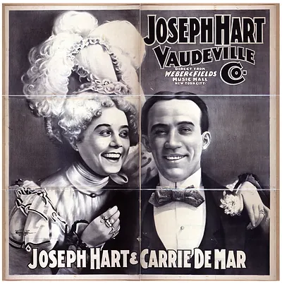 Joseph Hart Vaudeville Co. direct from Weber & Fields Music Hall New York City.