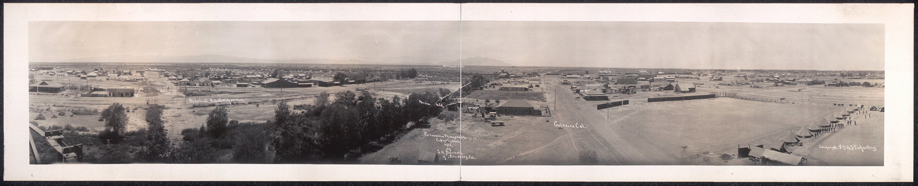 Mexicali Calexico, California, 1911, 1911 — historic image