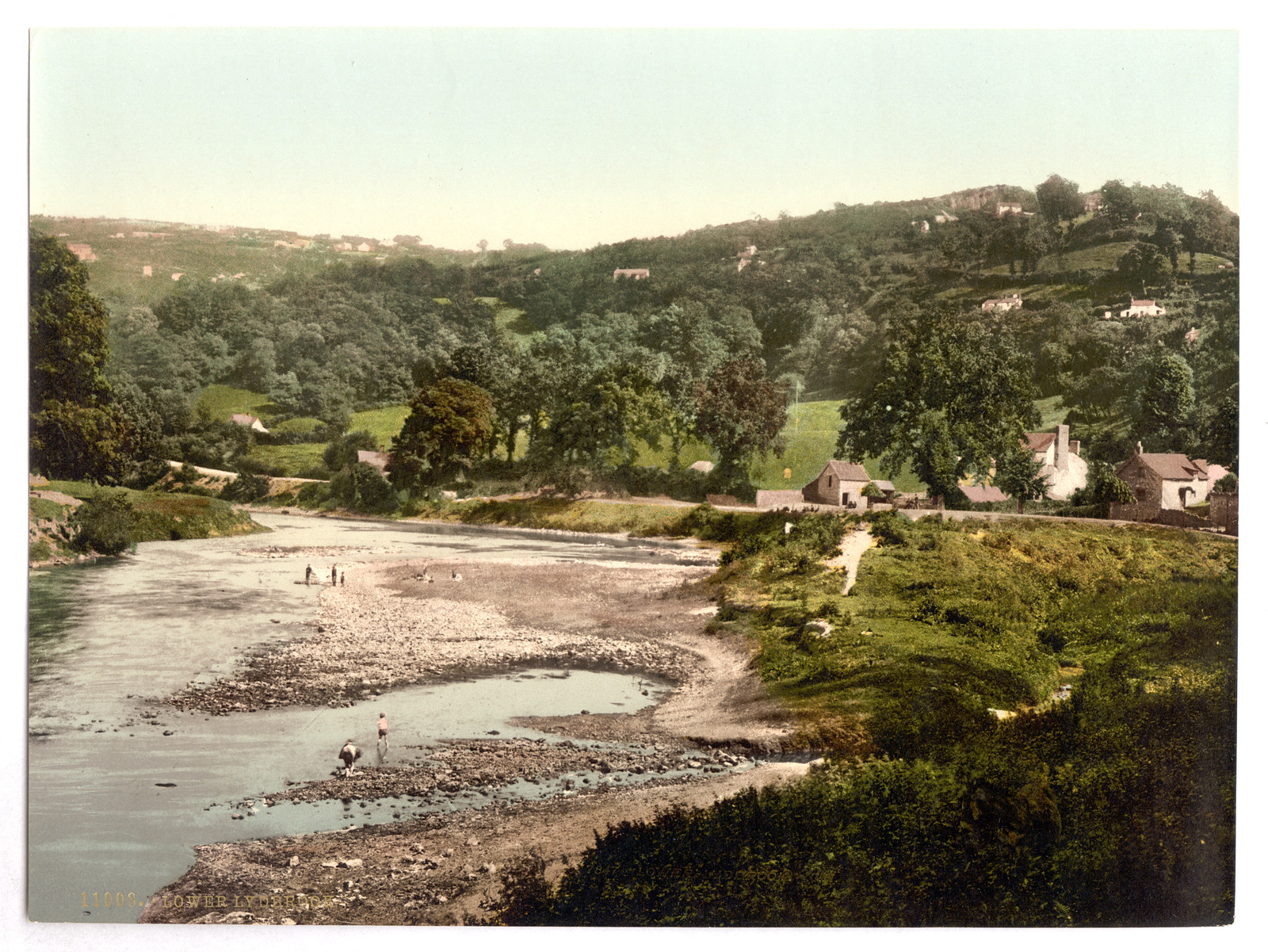 General view Lydbrook (lower) England, [between ca. 1890 and ca. 1900]. — historic print