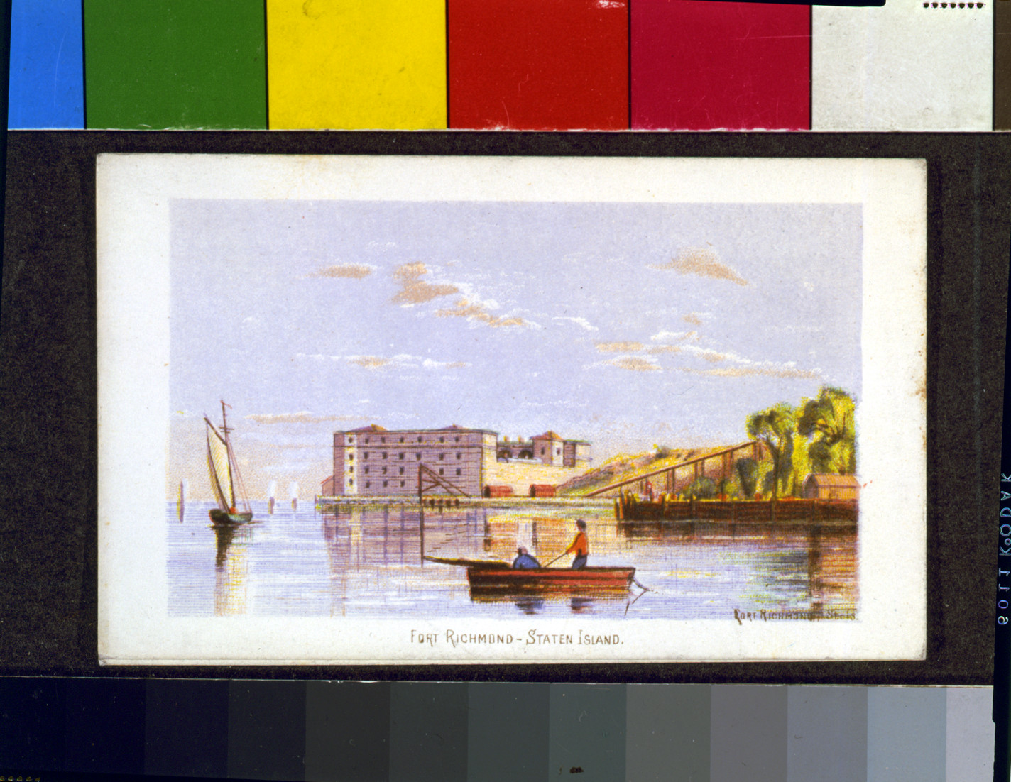 Fort Richmond - Staten Island, [1880(?)] — antique lithograph