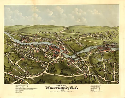 RI Westerly 1877 MAP