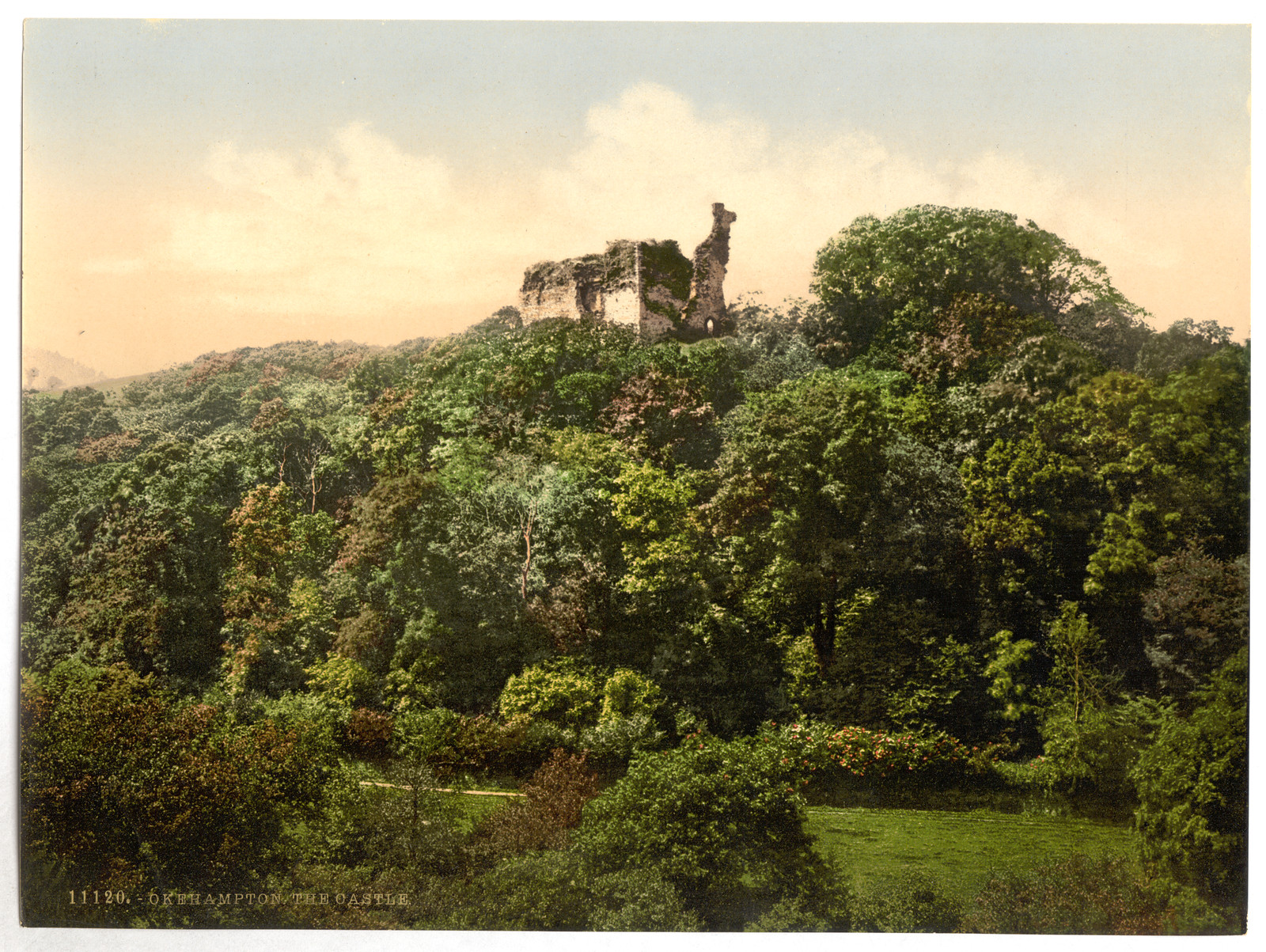 The castle Okehampton England, [between ca. 1890 and ca. 1900]. — historic print