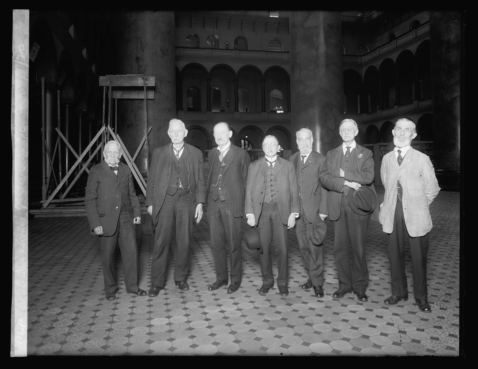 Old employees of Pension Ofc., 5/1/20, [19]20 May 1. — historic photograph