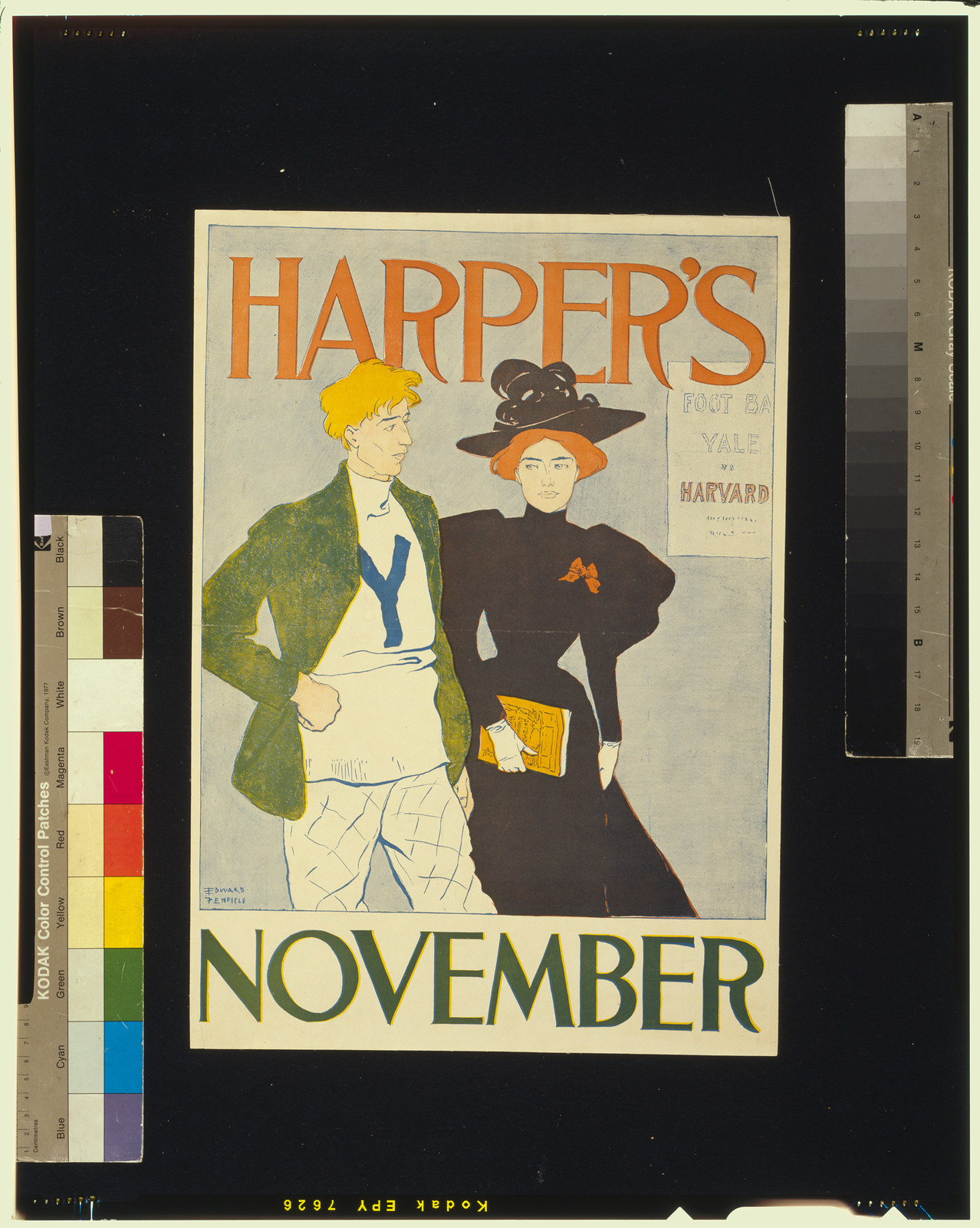 Harper's November / Edward Penfield., [New York : Harper & Brothers, 1894] — vintage poster