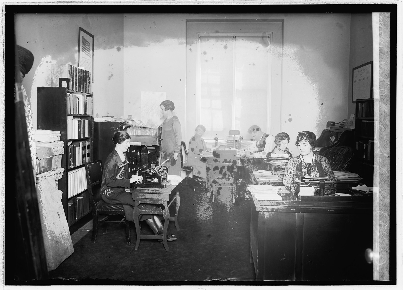 Rep. John C. Schafer (office), [1926] — historic photograph