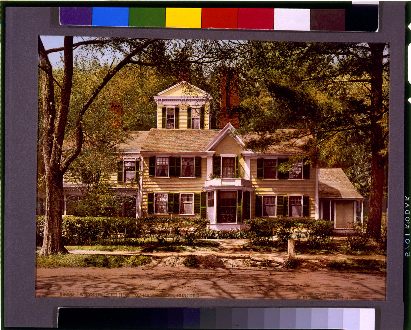 Wayside, the home of Hawthorne, Concord, c1901. — historic print