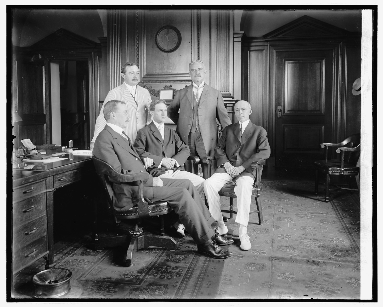 Dist. Commissioners group, [between 1910 and 1935] — historic photograph