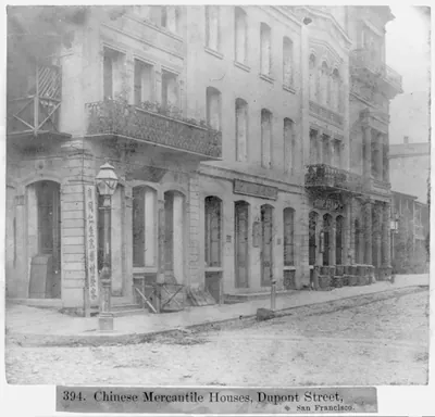 Chinese Mercantile Houses, Dupont Street, San Francisco