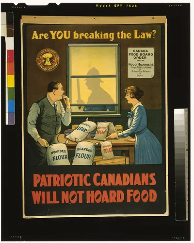 Are you breaking the law? Patriotic Canadians will not hoard food