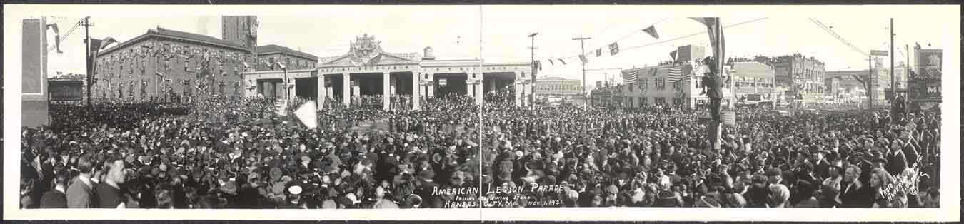MO American Legion Parade KC 1921 PHOTO, 1921 — historic image