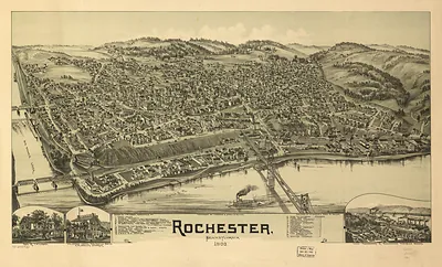Rochester, Pennsylvania, 1900