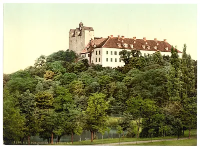 The castle Ballenstedt Hartz Germany