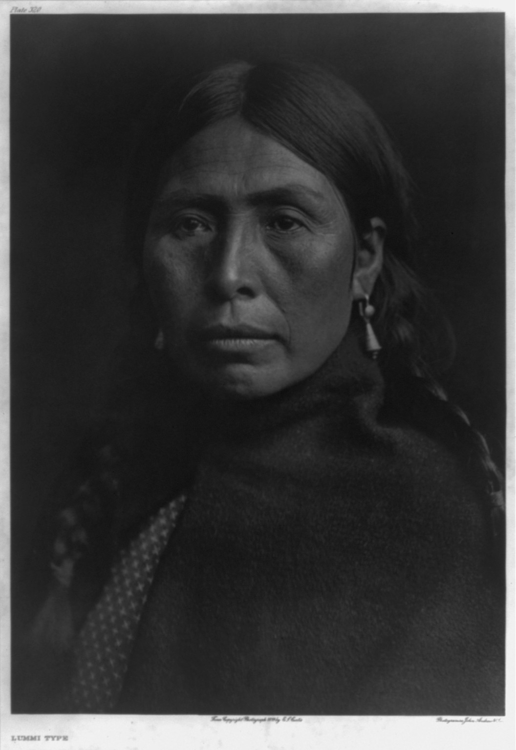Lummi type, c1899. — historic print