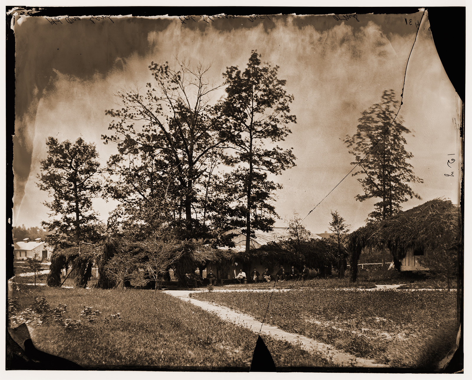 Elk Mountain Maryland. Signal tower, 1862 — historic photograph