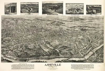Asheville, North Carolina, 1912