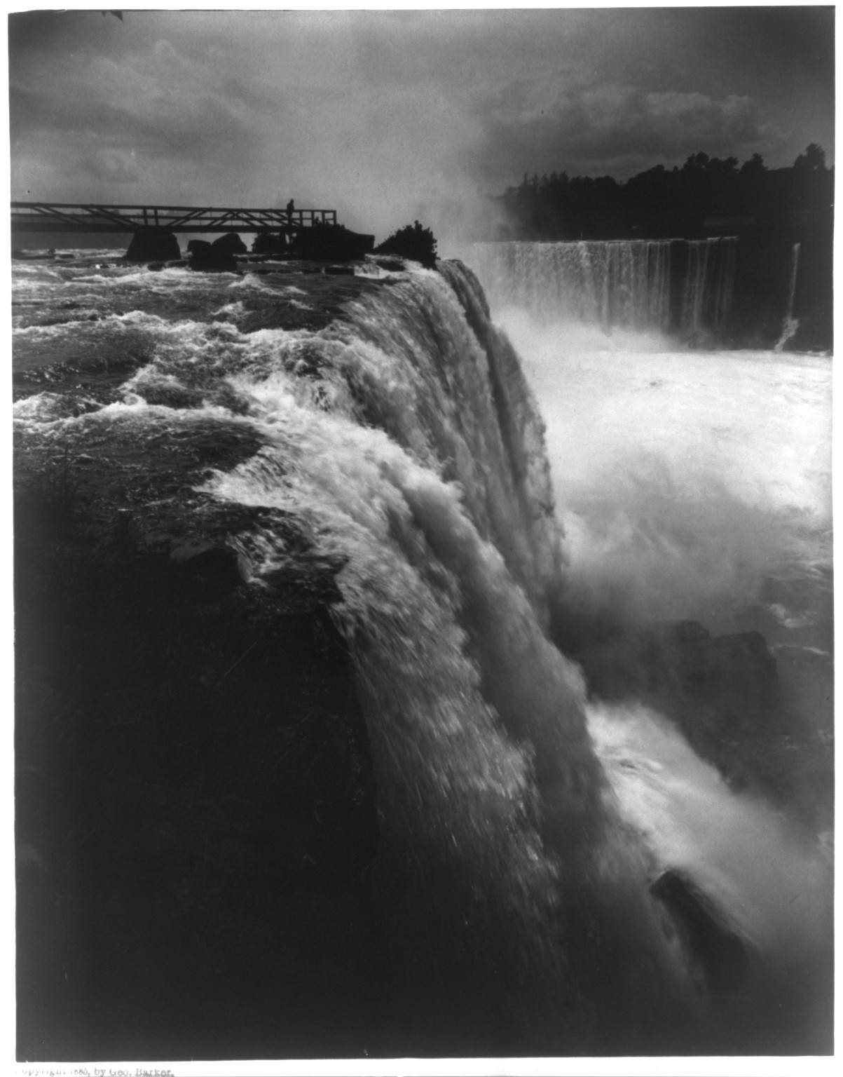Horseshoe Falls, no. 2, [Niagara Falls], c1885. — historic photograph