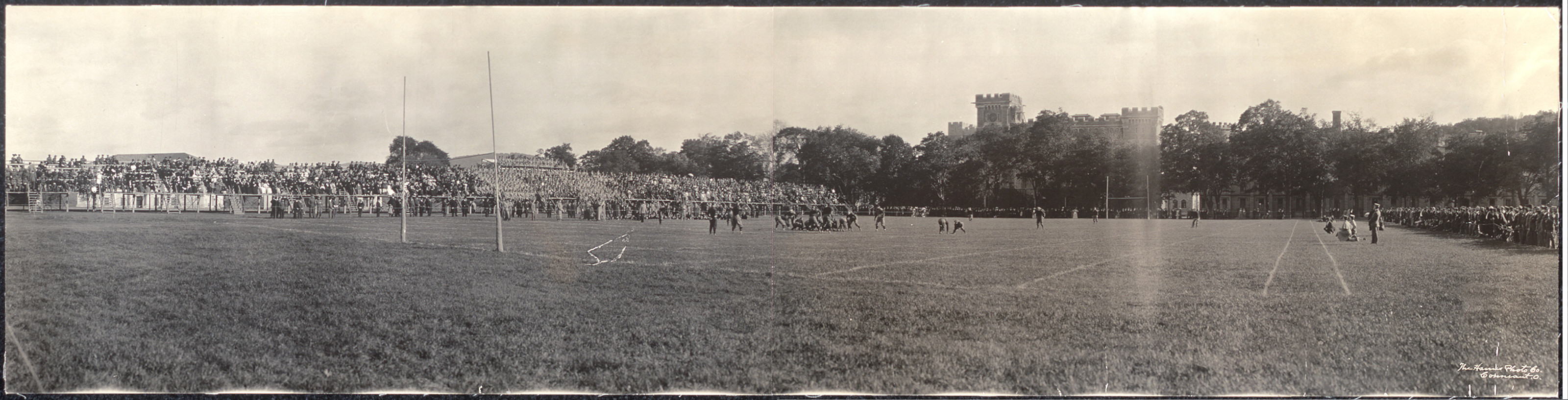 Football game at West Point, New York, 1909, 1909 — historic image