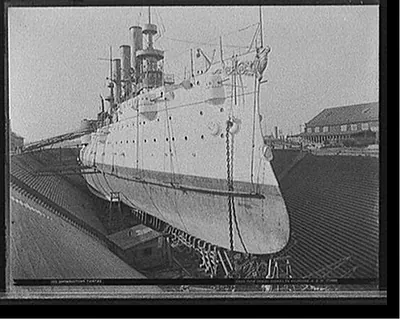 U.S.S. Brooklyn at League Island Navy Yard