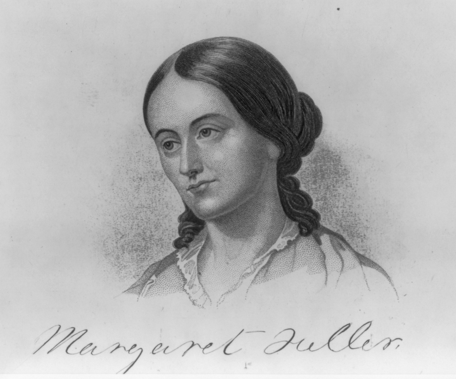 Margaret Fuller, [between 1840 and 1880] — antique engraving