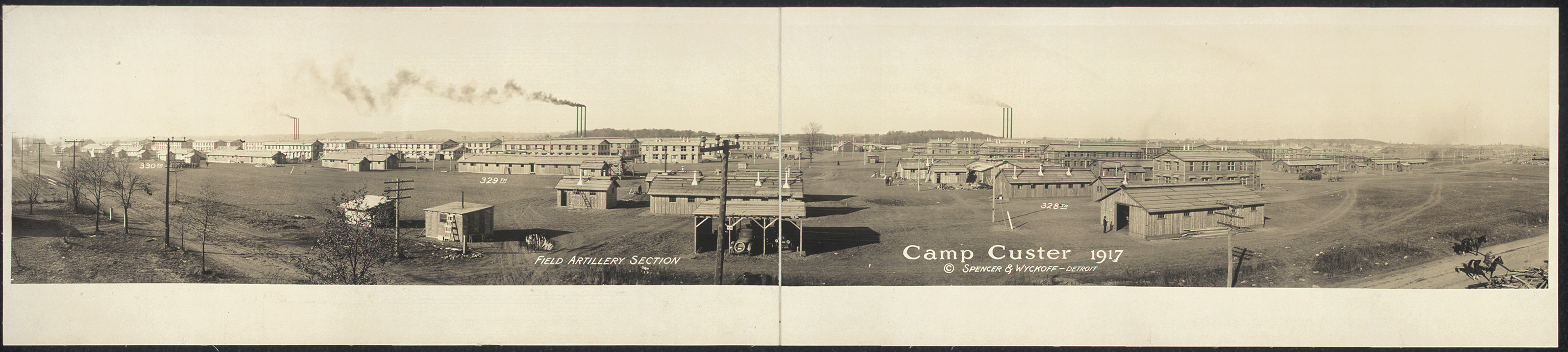 Camp Custer, Michigan, 1917, 1917 — historic image