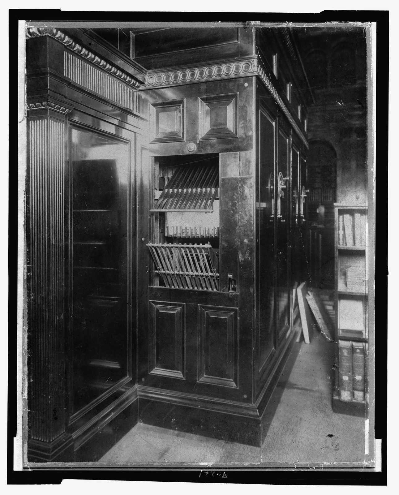 Library of Congress--Book conveyors, [between 1886 and 1900] — historic photograph