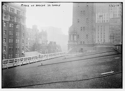 Track on Madison S. Garden