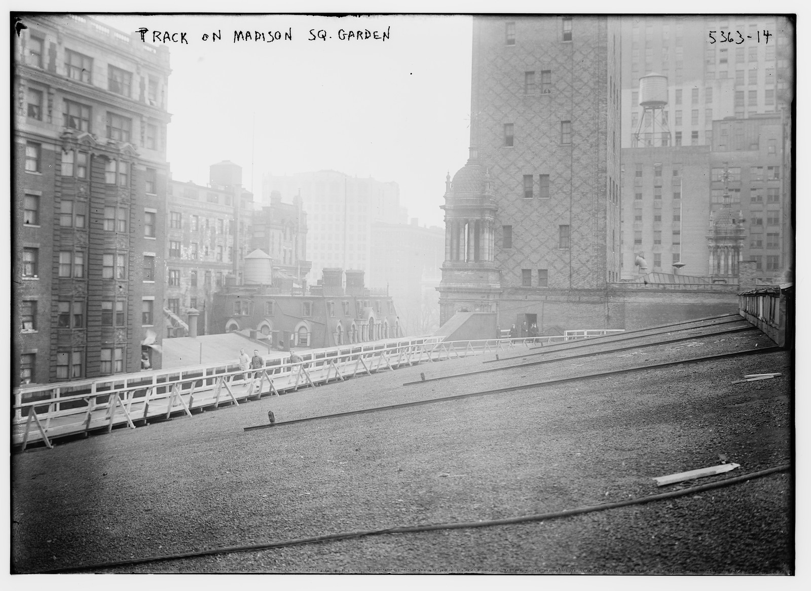 Track on Madison S. Garden, n/a — historic photograph