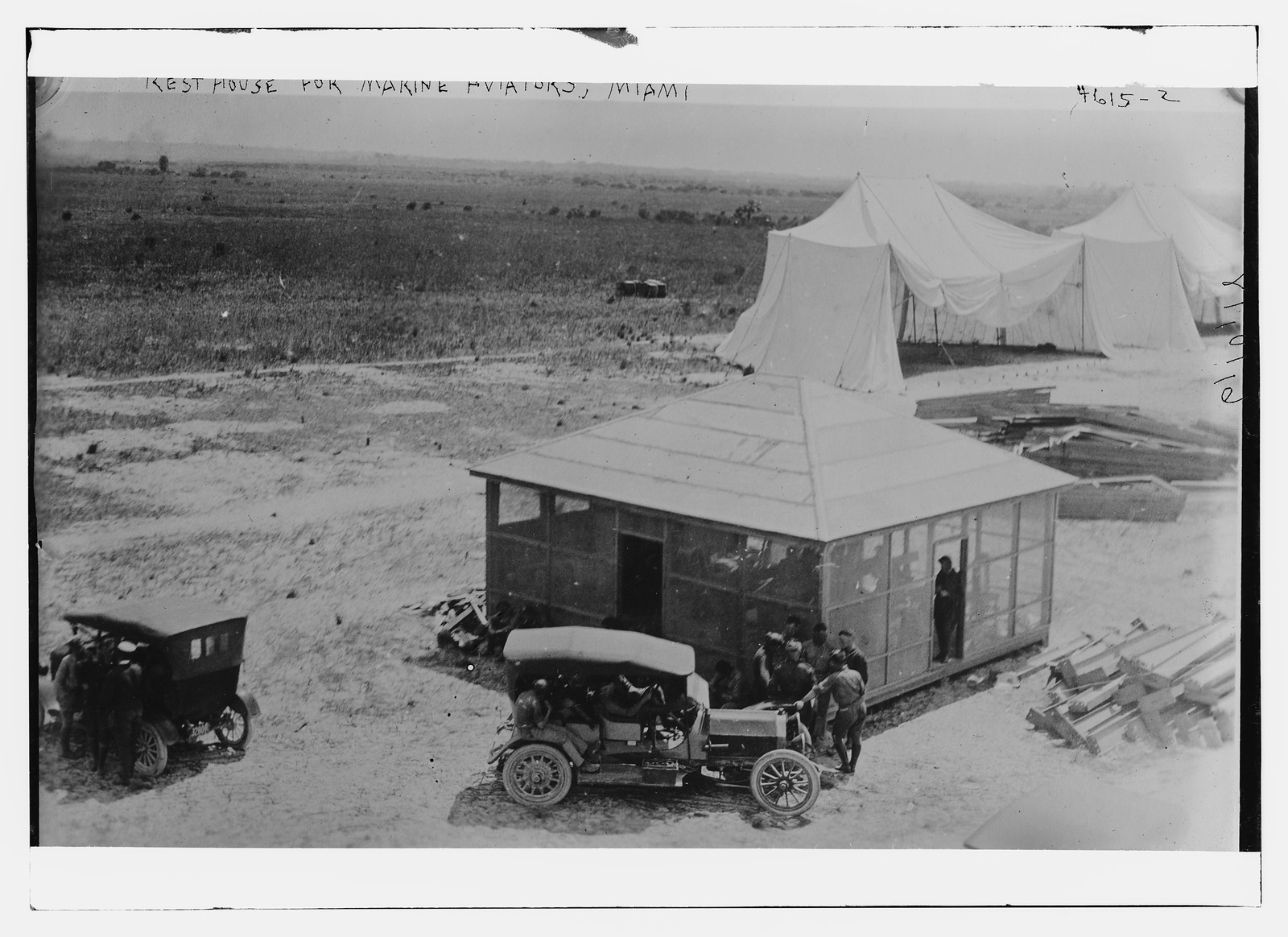 Rest house for marine flyers, Miami, n/a — historic photograph