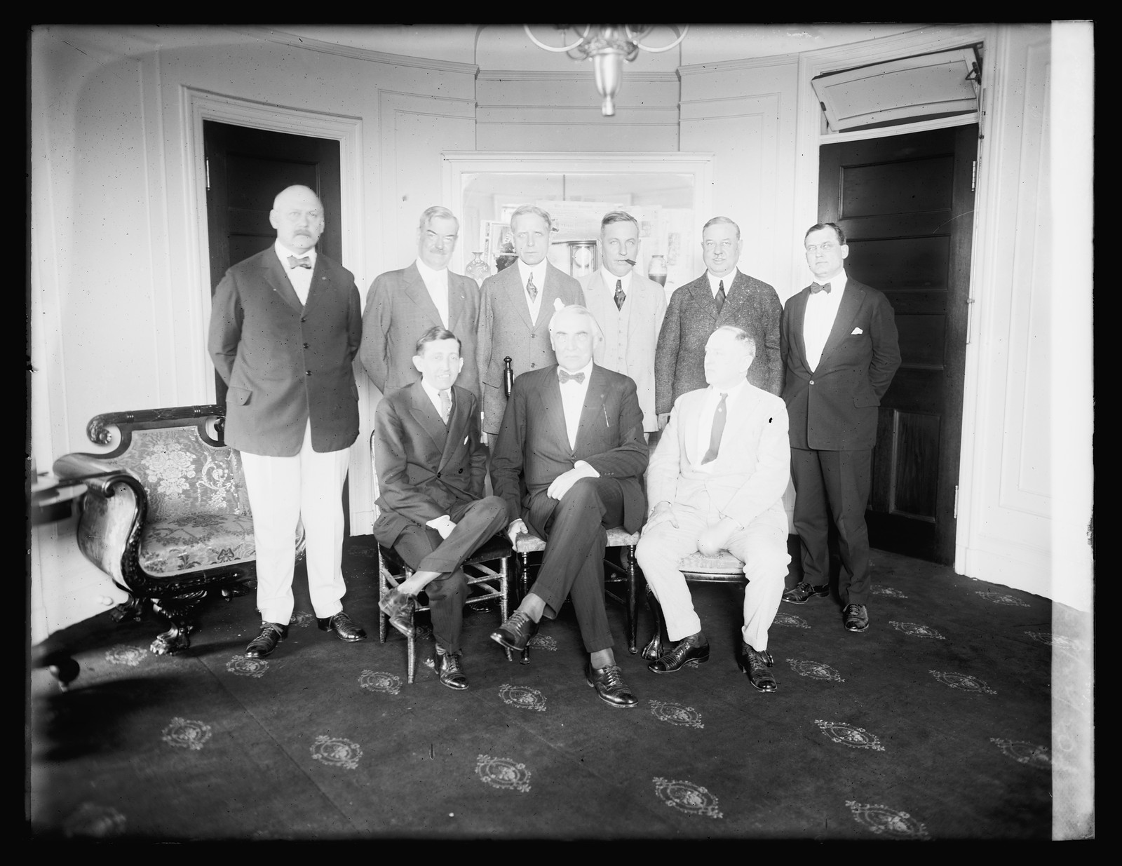 Harding & Rep. Committee, 6/22/20, [19]20 June 22. — historic photograph
