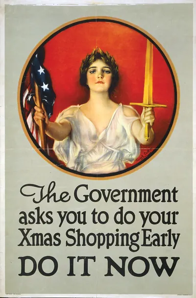 The Government Asks You To Do Your Xmas Shopping Early--Do It Now