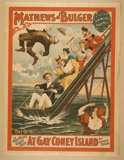 Mathews & Bulger theatre poster: At Gay Coney Island