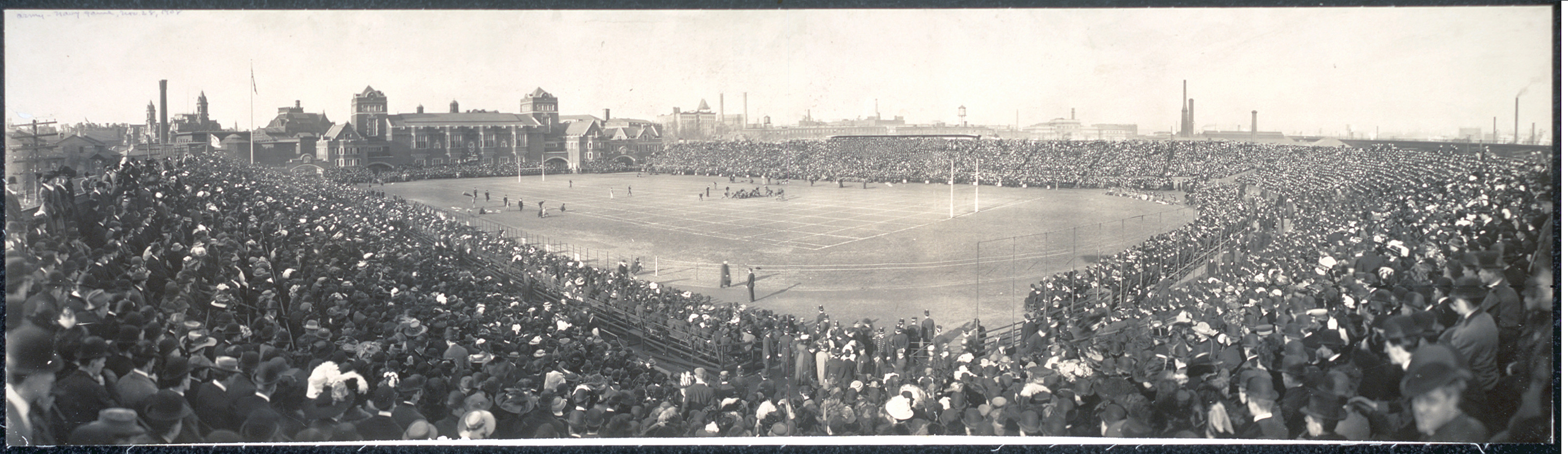 Philadelphia Army - Navy game, Pennsylvania, 1908, 1908 — historic image