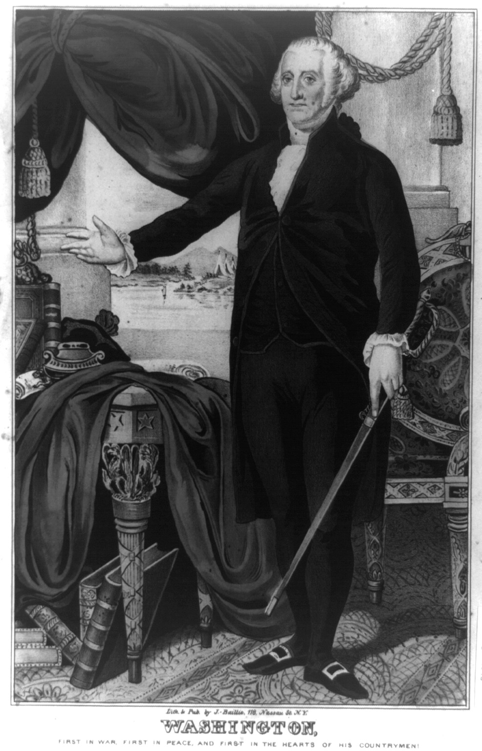 Washington, [no date recorded on shelflist card] — historic print
