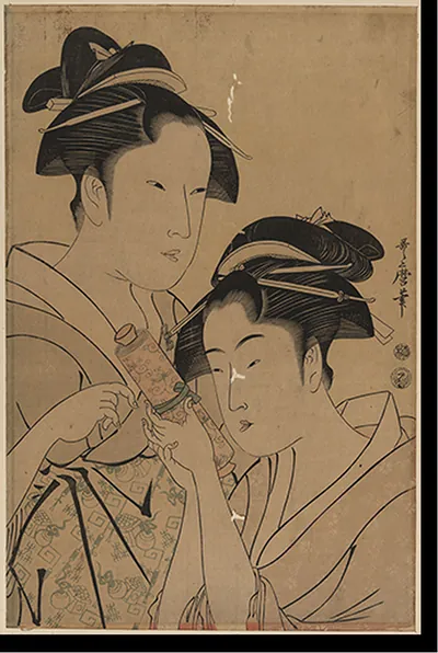 Antique Photo Print - Japanese Ukiyo-e print - Antique Wall Decor (10)