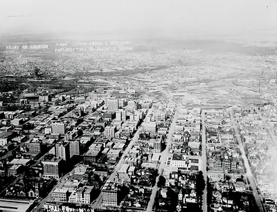 Heart of Houston, from Little Frank's balloon