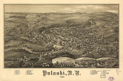 Pulaski, New York, 1885