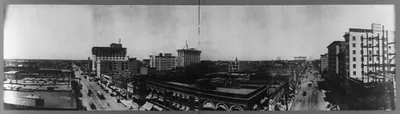 [Bird's-eye panoramic view of Oklahoma City, Okla.]