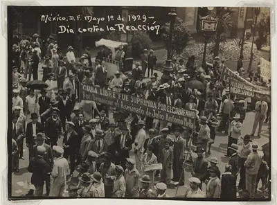 México D.F. Mayo 1o de 1929 - Día contra la Reacción