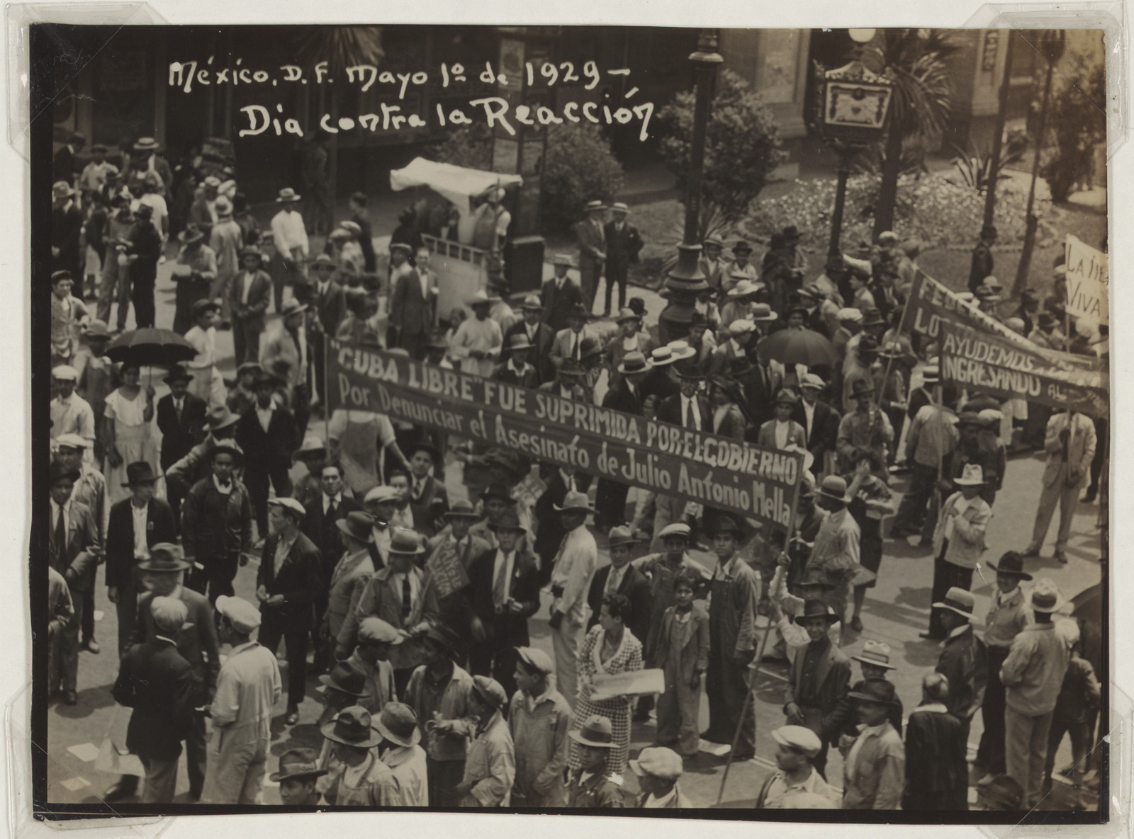 México D.F. Mayo 1o de 1929 - Día contra la Reacción — historic image