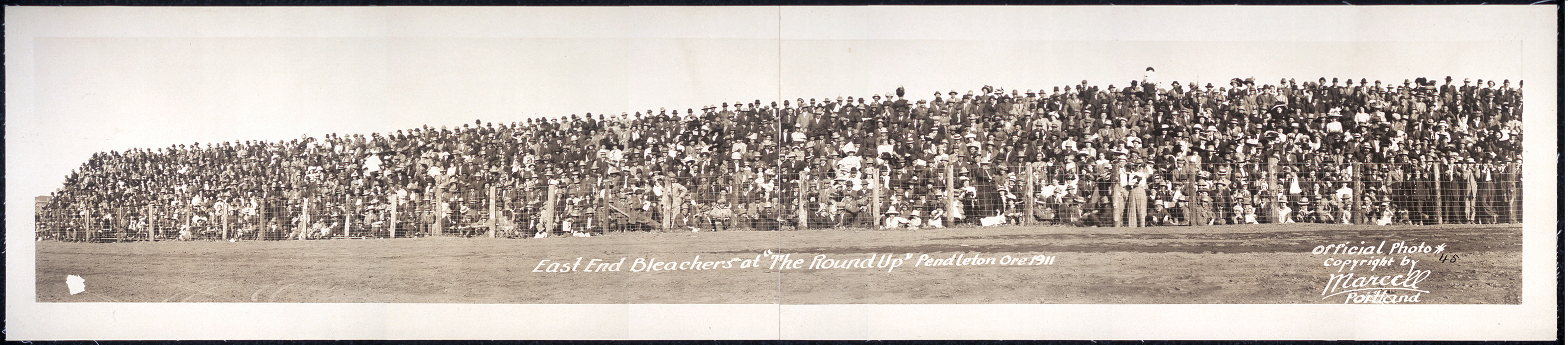 Bleachers Round-Up Pendleton, Oregon, 1911, 1911 — historic image