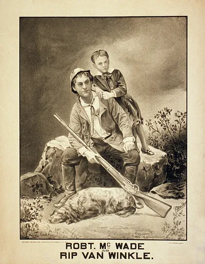 Robt. McWade as Rip Van Winkle